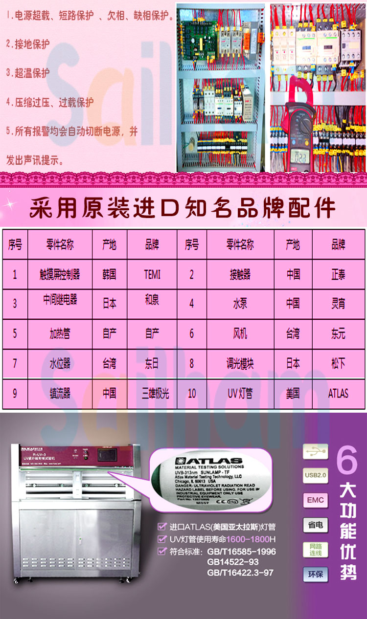 91字幕网网站免费看 紫外线辐照试验箱配件清单表介绍